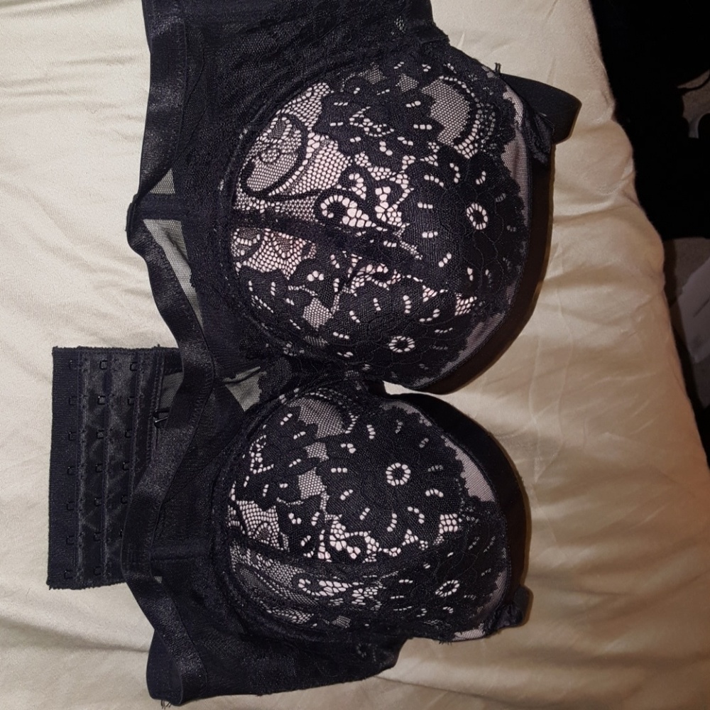 Lace & Mesh long line bralette